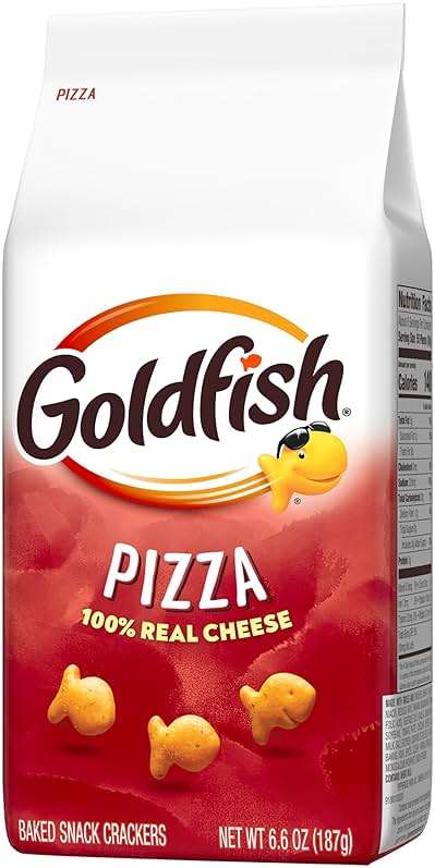 Goldfish Pizza Cheese Crackers, 6.6 Oz Bag - Image 6