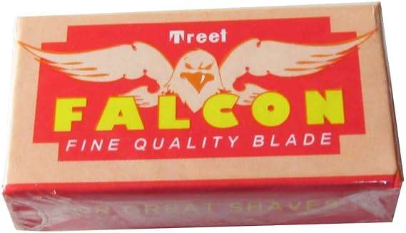 Treet Falcon Double Edge Safety Razor Blades, 200 blades (20x10) - Image 2