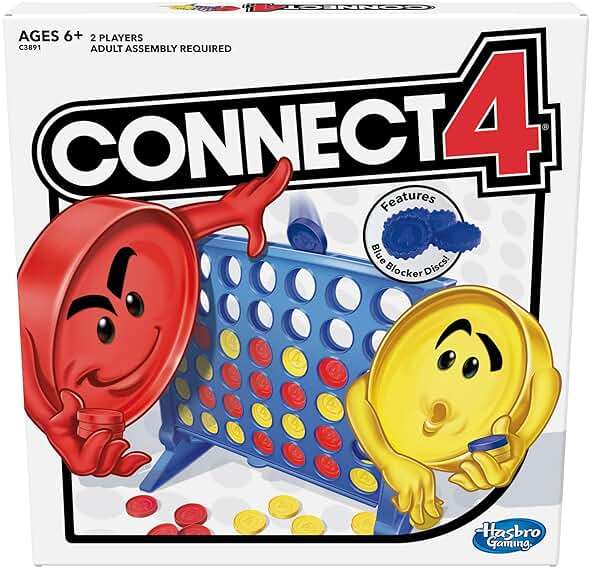 Hasbro Gaming Connect 4 Strategy Board Game for Ages 6 and Up (Amazon Exclusive) - Image 1
