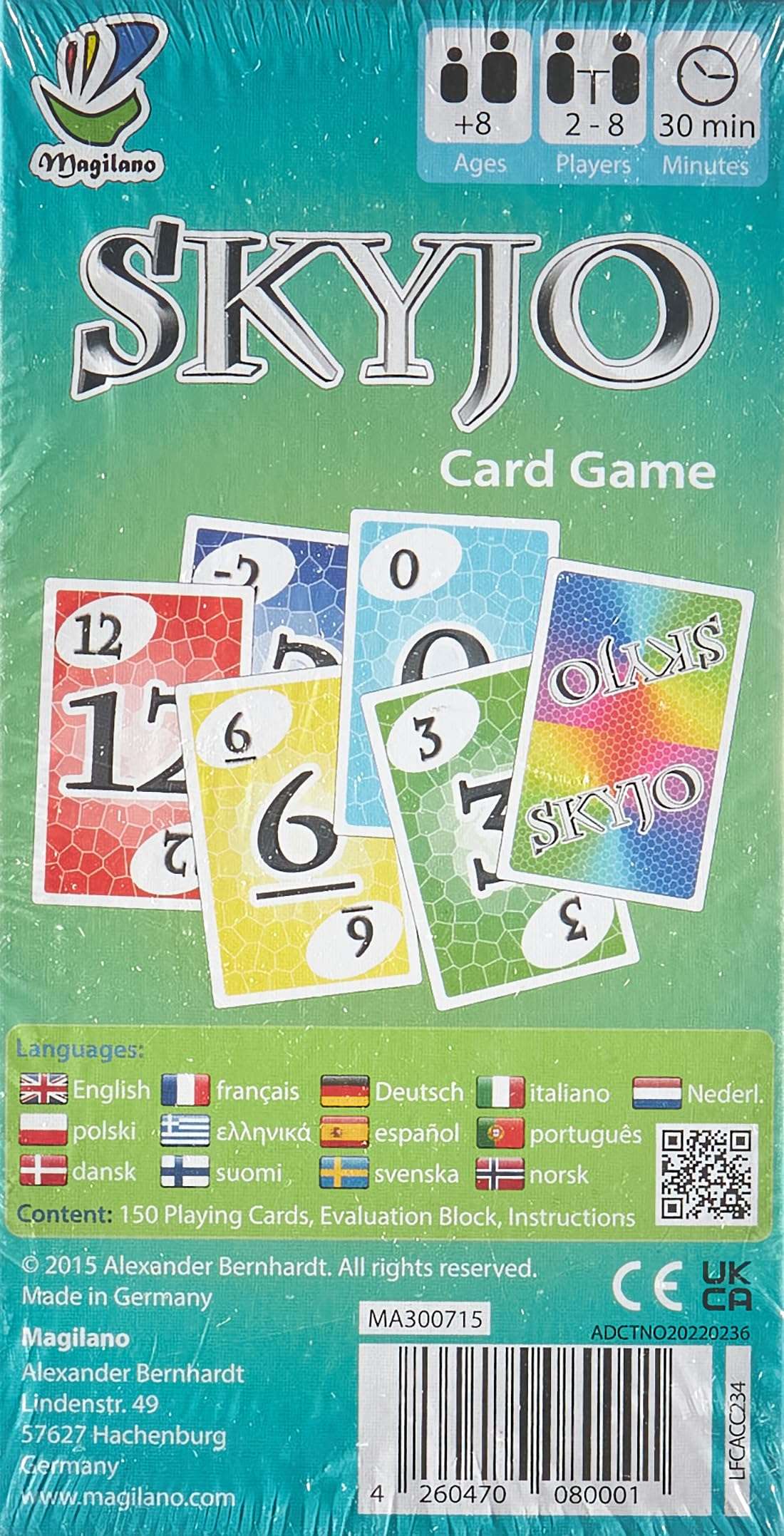 magilano SKYJO, Fun Card Game for Young and Least Young, Fun Game Parties in The Circle of Friends and Family. - Image 11