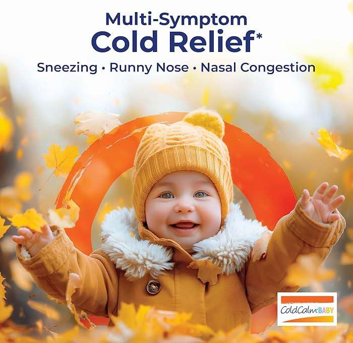 Boiron ColdCalm Baby Single-Use Drops for Relief from Cold Symptoms of Sneezing, Runny Nose, and Nasal Congestion - Sterile and Non-Drowsy Liquid Doses - 30 Count - Image 2
