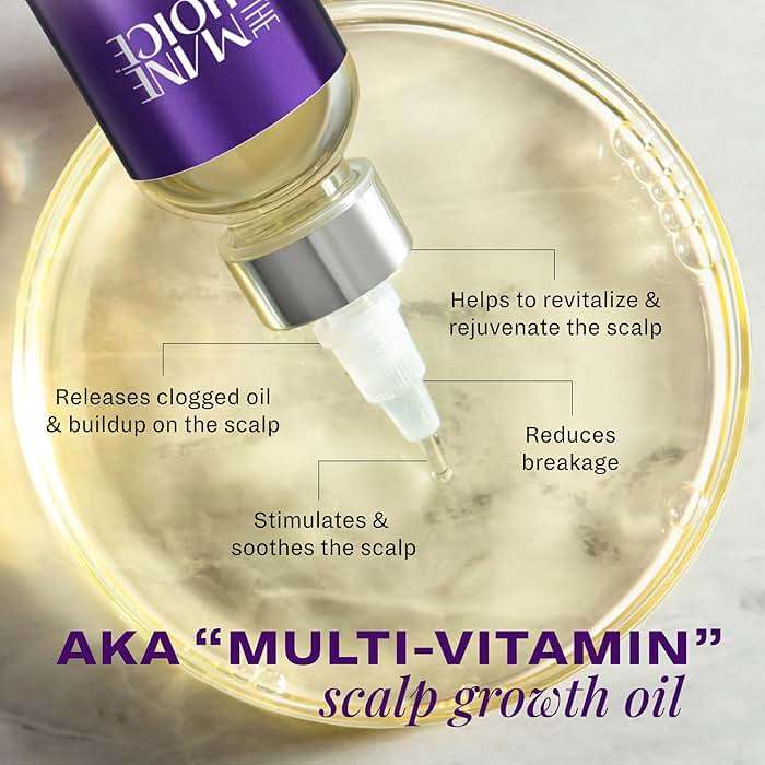 The Mane Choice Alpha Multi-Vitamin Scalp Hair Growth Oil, 4 Fl Oz, 1 Pack, Nourishing Scalp Oil with Biotin, Vitamin C, Rosemary, Rice Extract, Jojoba, Tea Tree & Castor Oil, Lightweight & Non-Greasy - Image 3