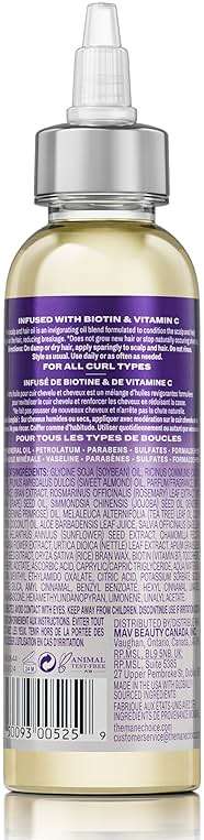 The Mane Choice Alpha Multi-Vitamin Scalp Hair Growth Oil, 4 Fl Oz, 1 Pack, Nourishing Scalp Oil with Biotin, Vitamin C, Rosemary, Rice Extract, Jojoba, Tea Tree & Castor Oil, Lightweight & Non-Greasy - Image 6