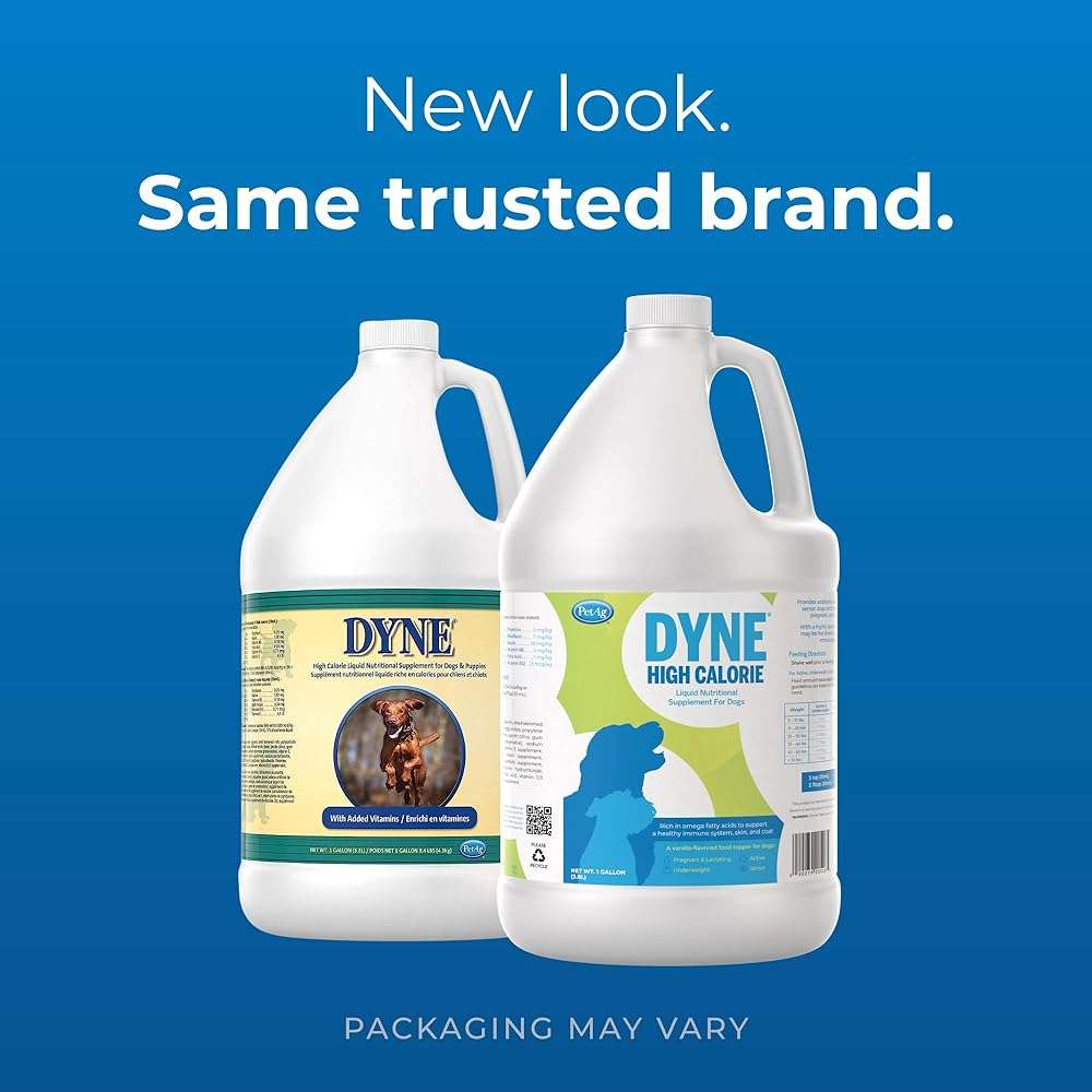 PetAg Dyne High Calorie Liquid Nutritional Supplement for Dogs & Puppies 8 Weeks and Older - 1 Gallon - Supports Performance and Endurance - Sweet Vanilla Flavor - Image 2