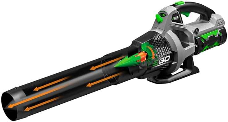 EGO POWER+ Leaf Blower, Cordless Electric 530 CFM, Includes 56V 2.5Ah Battery and Charger - LB5302 - Image 8