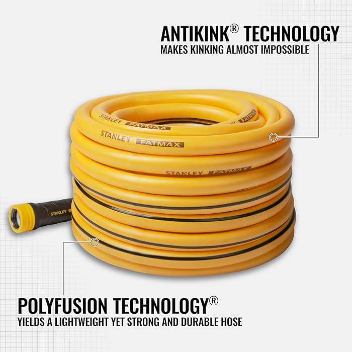 Stanley BDS6651 Fatmax Professional Grade Water Hose, 75' x 5/8" - Image 3