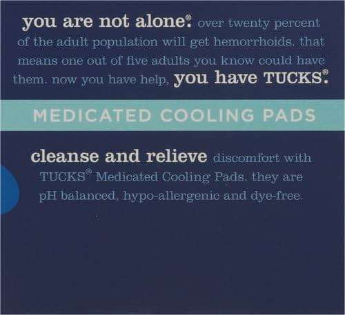 TUCKS Medicated Cooling Pads, 100 Count – Hemorrhoid Pads with Witch Hazel, Cleanses Sensitive Areas, Protects from Irritation, Hemorrhoid Treatment, Medicated Pads Used by Hospitals - Image 15