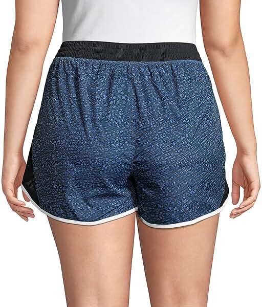 Just My Size Women's Active Plus-Size Woven Running Shorts, Moisture-Wicking Shorts, 4" - Image 2