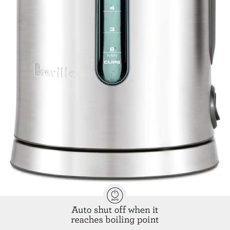 Breville BKE700BSS Soft Top Pure Hot Water Kettle, 7 Cup, Brushed Stainless Steel - Image 5