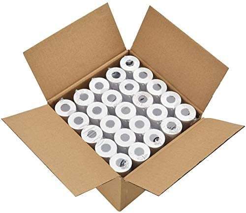 FungLam Thermal Paper Rolls 2 1/4" x 165' Cash Register POS Receipt Paper (50 Rolls) - Image 1
