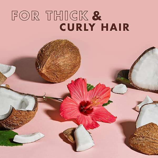 SheaMoisture Coconut & Hibiscus Curl & Shine Shampoo & Conditioner for Bouncy Curls, Frizz Control, 16 Oz Ea - Image 7
