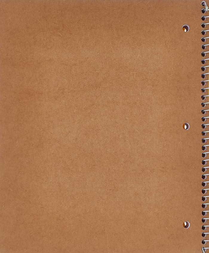 Five Star Spiral Notebooks, 5 Subject, College Ruled Paper, 200 Sheets, 11" x 8-1/2", Teal, Yellow, 2 Pack (73509) - Image 3
