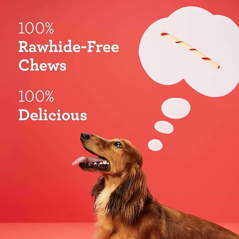 DreamBone Twist Sticks Chews for Dogs, Treat Your Dog to Easy-to-Digest Rawhide-Free Chews Made with Real Vegetables and Chicken, 50 Count - Image 4