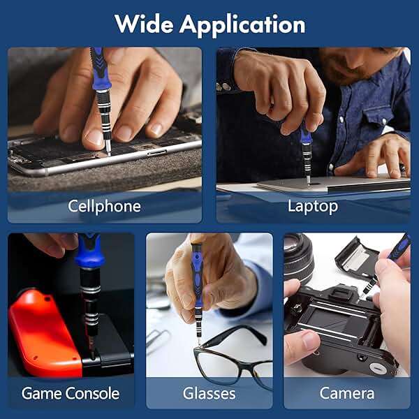 XOOL 82 in 1 Precision Screwdriver Set, Magnetic Electronics Repair Tool Kit with Flexible Shaft and Extension Rod, Compatible for PC, Laptop, iPhone, PS4, PS5, Xbox, Camera, Computer, Tablet - Image 6