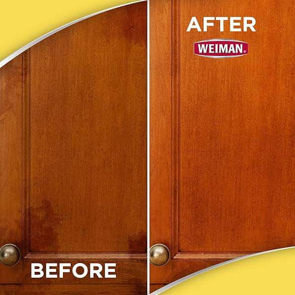 Weiman Wood Polish and Cleaning Wipes, For Furniture Cleaner, Protect from Watermarks, Stains & Aging, No Build-Up, UVX-15 Prevent Drying, Fading & Discoloration, 2 Pack with Microfiber Cloth - Image 6