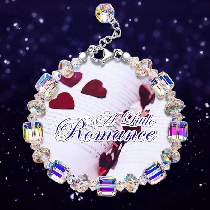 LADY COLOUR ♥ A Little Romance ♥ Sterling Silver Bracelets for Women Northern Lights Crystals Bracelet 7"+2" Extension, Packaged with Jewelry Box, Mother's Day Birthday Anniversary Jewelry Gift for Women Girls - Image 6