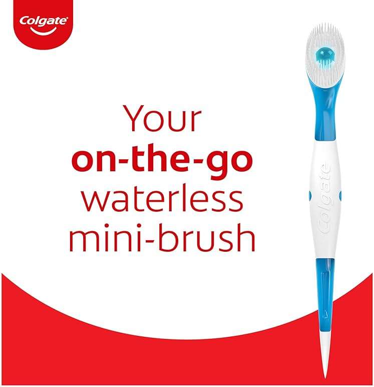 Colgate Max Fresh Wisp Disposable Mini Travel Toothbrushes, Peppermint, 24 Count (Pack of 4) - Image 2