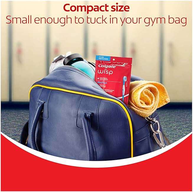 Colgate Max Fresh Wisp Disposable Mini Travel Toothbrushes, Peppermint, 24 Count (Pack of 4) - Image 6