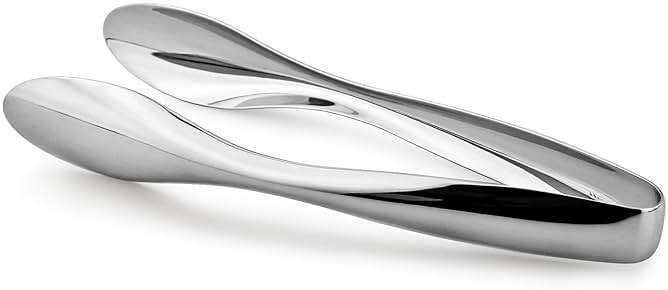 CUISINOX Polished stainless steel serving tongs,6 Inch -Durable Kitchen & Buffet tool - Image 1