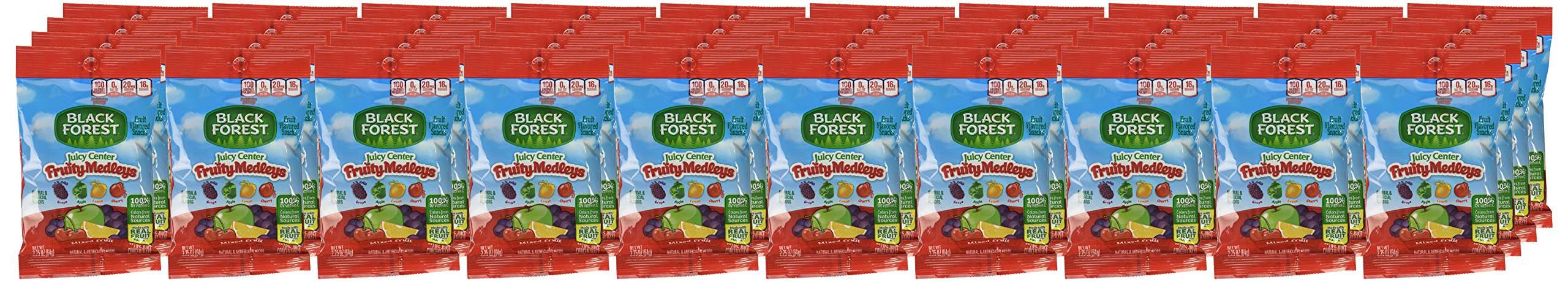 Black Forest Juicy Burst Fruit Snacks, Berry Medley, 0.8 Ounce Pouches (40 Count) - Image 7
