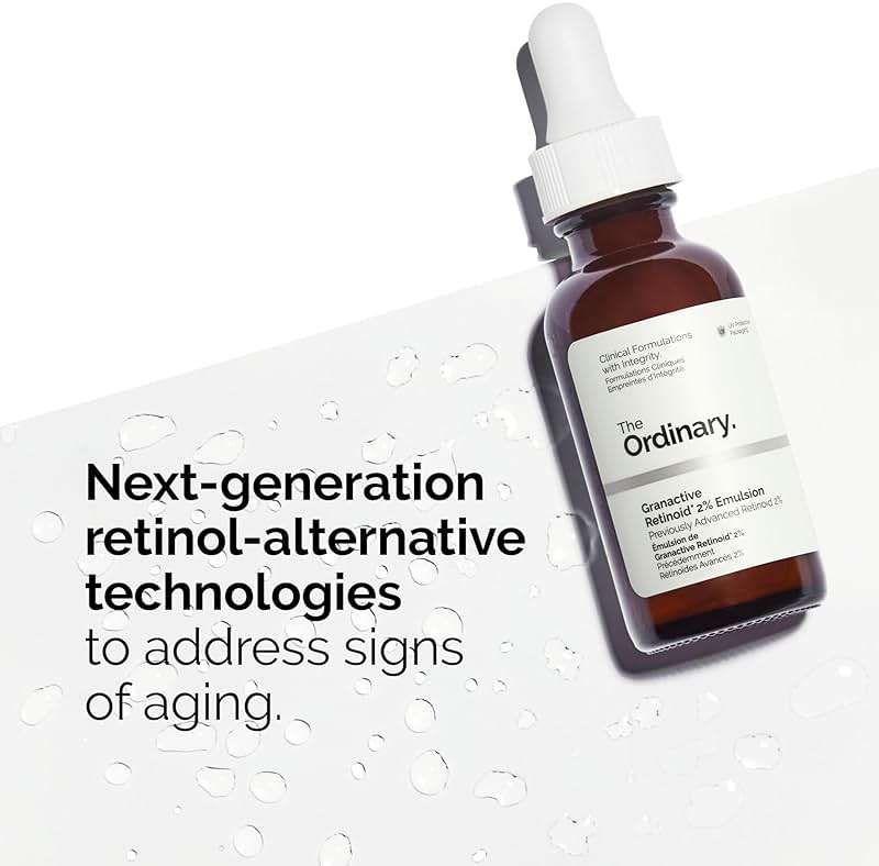 The Ordinary Granactive Retinoid 2% Emulsion, Advanced Retinoid Alternative for Anti-Aging and Skin Texture Improvement, 1 Fl Oz - Image 2