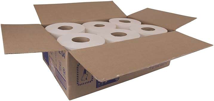 Tork Soft Centerfeed Hand Towel White M2, High Absorbency, 6 x 600 Sheets, 121204 - Image 9