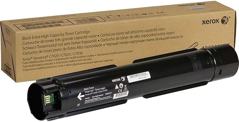 Xerox VersaLink C7020 /C7025 /C7030 Black Extra High Capacity Toner Cartridge (23,600 Pages) - 106R03737 - Image 1