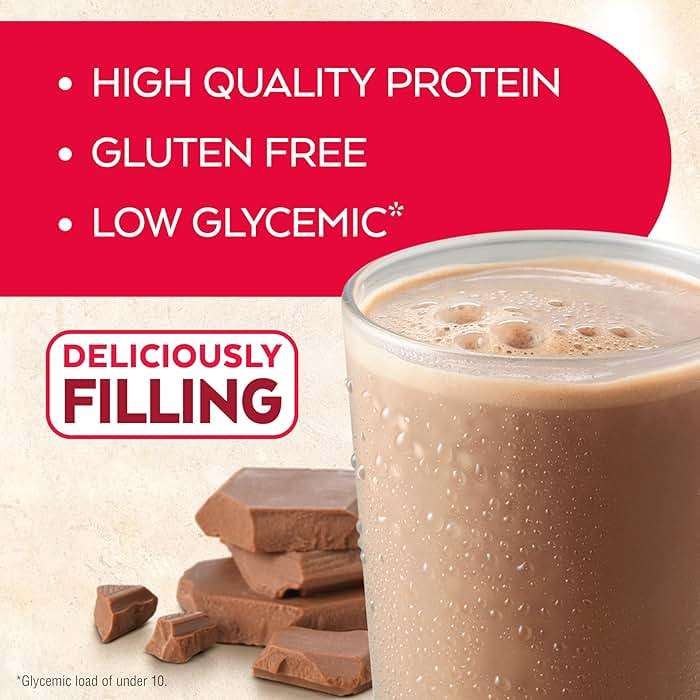 Atkins Creamy Chocolate Meal Size Protein Shake, 23g Protein, Low Glycemic, 4g Net Carb, 1g Sugar, Keto Friendly, 12 Count - Image 3
