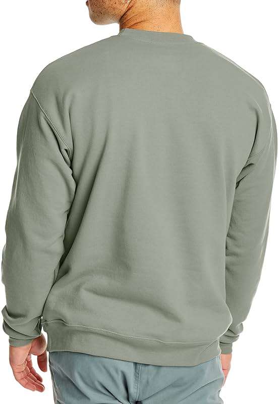 Hanes Men's Sweatshirt, EcoSmart Fleece Crewneck Sweatshirt, Big & Tall Available, 1 or 2-Pack - Image 2