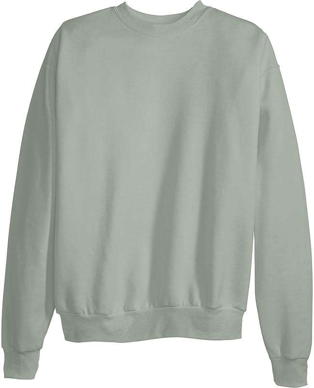 Hanes Men's Sweatshirt, EcoSmart Fleece Crewneck Sweatshirt, Big & Tall Available, 1 or 2-Pack - Image 5