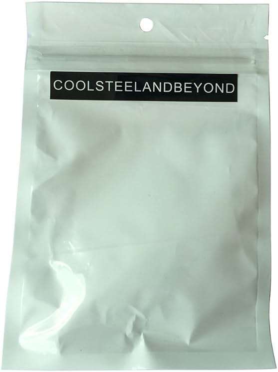 COOLSTEELANDBEYOND Handcuff Chain Necklace for Men and Women, with Rolo Link Chain, Punk Street Style Pendant - Image 5