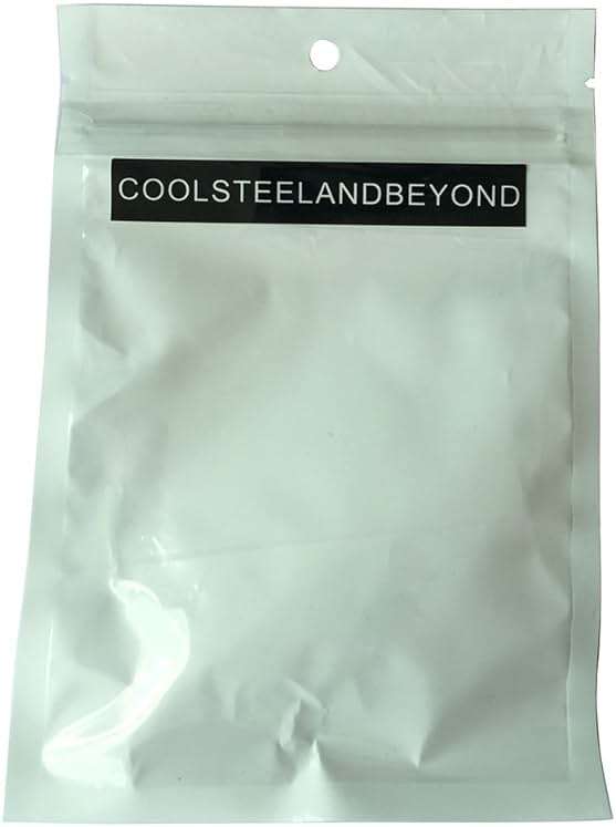 COOLSTEELANDBEYOND Handcuff Chain Necklace for Men and Women, with Rolo Link Chain, Punk Street Style Pendant - Image 7