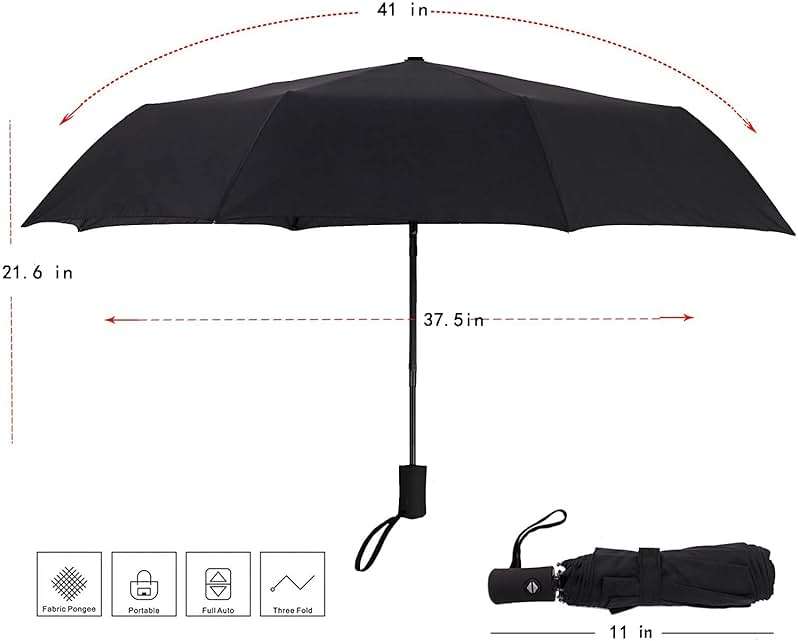 SY COMPACT Travel Umbrella Windproof Automatic Umbrellas Small Compact UV Sun Protection Factory Outlet Umbrella - Image 7