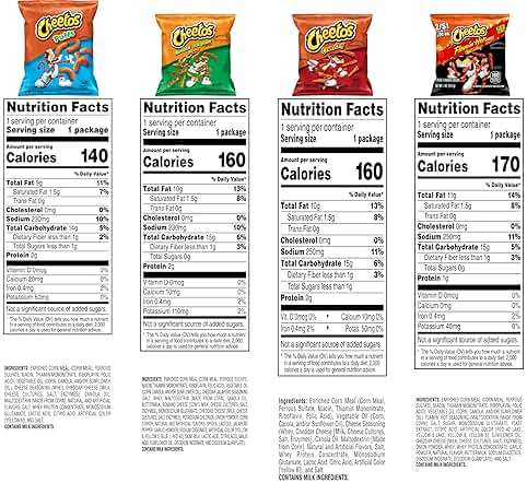 Cheetos Cheese Flavored Snacks Variety Pack, 40 Count - Image 2