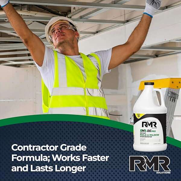 RMR-86 Pro Contractor Grade Mold Stain & Mildew Stain Remover Cleaning Solution, Professional Quality Formula, 1 Gallon - Image 2