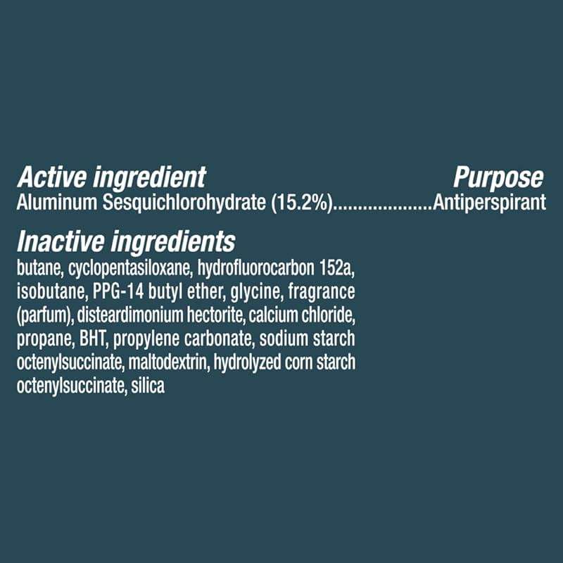 Degree Men Antiperspirant Deodorant Dry Spray Black + White Protects from Deodorant Stains Antiperspirant for Men with MotionSense Technology, 3.8 Ounce (Pack of 3) - Image 12