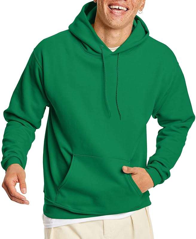 Hanes Men's EcoSmart Hoodie, Midweight Fleece, Pullover Hooded Sweatshirt - Image 1