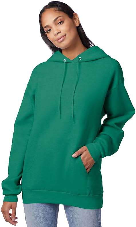 Hanes Men's EcoSmart Hoodie, Midweight Fleece, Pullover Hooded Sweatshirt - Image 4
