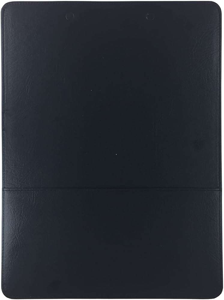 Trade Quest Clipboard Faux Leather Single (Black) - Image 5