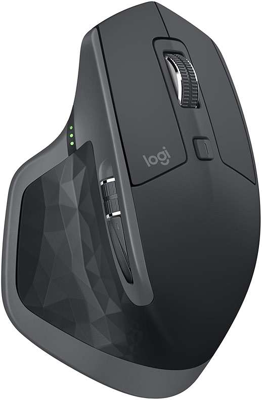 Logitech MX Master 2S Bluetooth Edition Wireless Mouse, Multi-Surface, Hyper-Fast Scrolling, Ergonomic, Rechargeable, Connects Up to 3 Mac/PC Computers,Color-Graphite. - Image 2