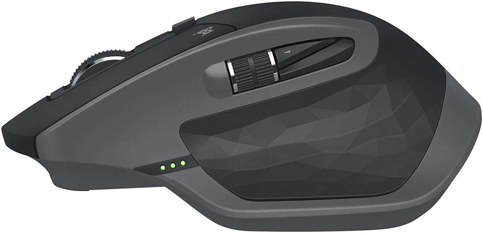 Logitech MX Master 2S Bluetooth Edition Wireless Mouse, Multi-Surface, Hyper-Fast Scrolling, Ergonomic, Rechargeable, Connects Up to 3 Mac/PC Computers,Color-Graphite. - Image 3