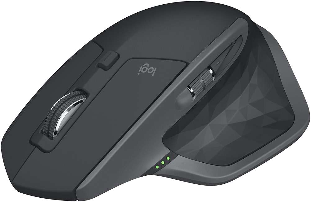 Logitech MX Master 2S Bluetooth Edition Wireless Mouse, Multi-Surface, Hyper-Fast Scrolling, Ergonomic, Rechargeable, Connects Up to 3 Mac/PC Computers,Color-Graphite. - Image 5