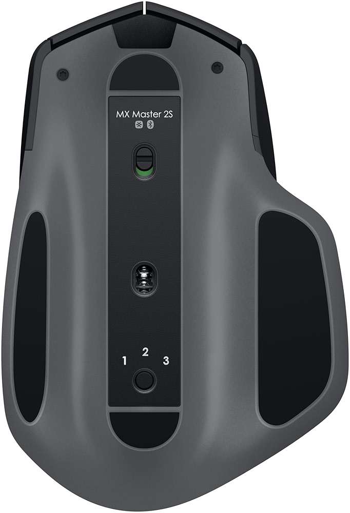 Logitech MX Master 2S Bluetooth Edition Wireless Mouse, Multi-Surface, Hyper-Fast Scrolling, Ergonomic, Rechargeable, Connects Up to 3 Mac/PC Computers,Color-Graphite. - Image 6