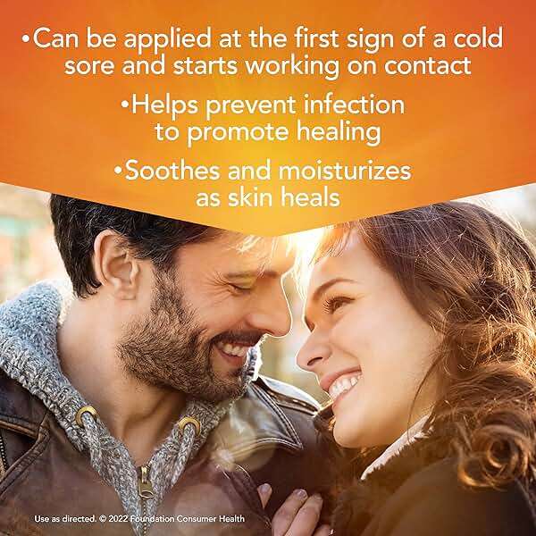Campho Phenique Maximum Strength Cold Sore and Fever Blister Treatment Gel with Aloe for Lips, Cold Sore Treatment Gel, Instant Relief, Helps Prevent Infection To Promote Healing, 0.23 Oz - Image 5