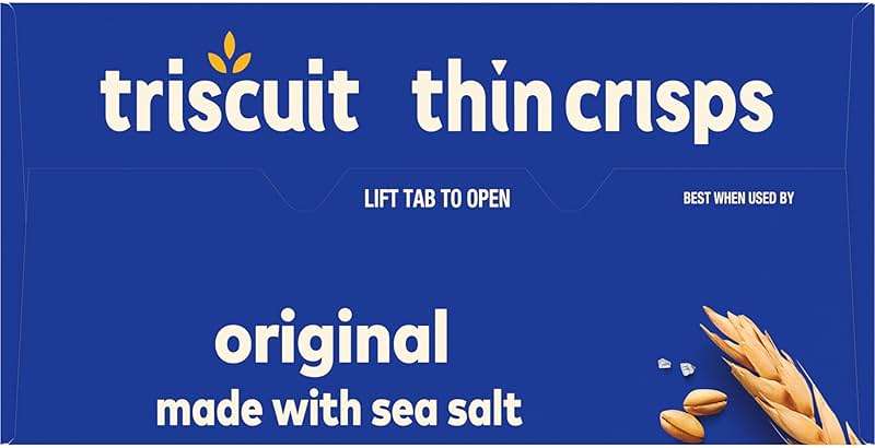 Triscuit Thin Crisps Original Whole Grain Wheat Crackers, Vegan Snacks, Bulk Snack Crackers, 6 - 7.1 oz Boxes - Image 20