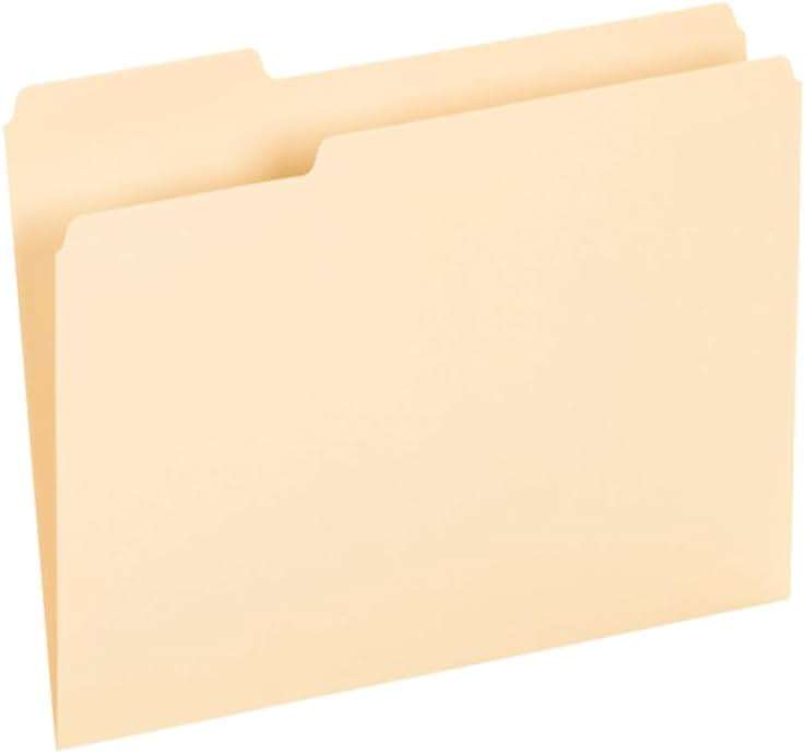 Pendaflex File Folders, 100 Pack, Durable Manila Folders, Letter Size (8.5" x 11"), 3 Top Tabs for Easy Labeling, Everyday Filing Essential for Offices, Classrooms & Home Document Organization - Image 2