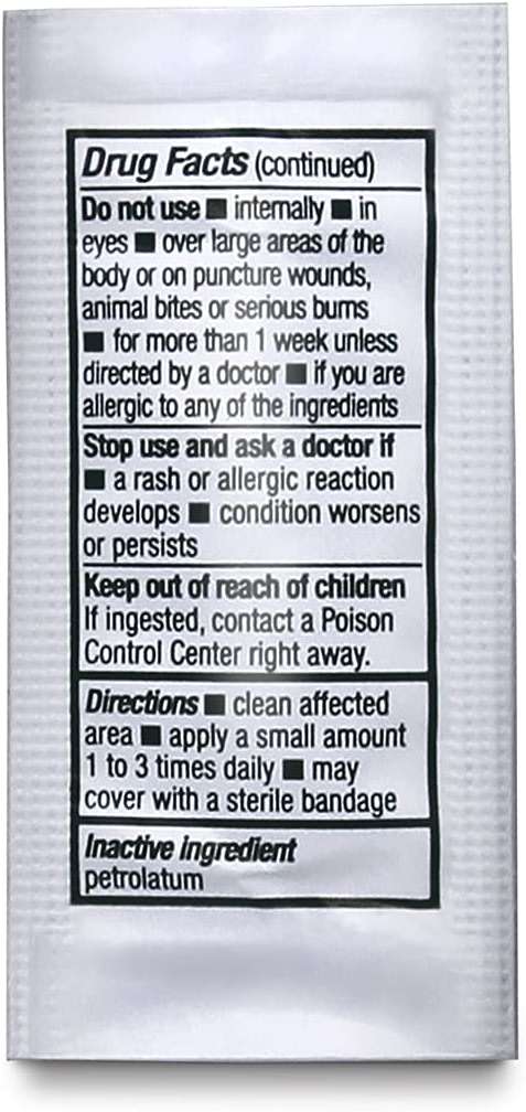 Safetec Triple Antibiotic Ointment.9 g. Pouch (Bulk Package - 2000 Count) - Image 2