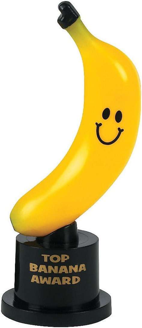 Fun Express Top Banana Award Trophy - Image 1