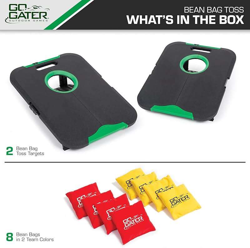 EastPoint Sports Go! Gater Cornhole – Light-Up and Travel Versions – Easy Storage & Light-Weight – Perfect for Outdoor and Indoor Play - Image 2
