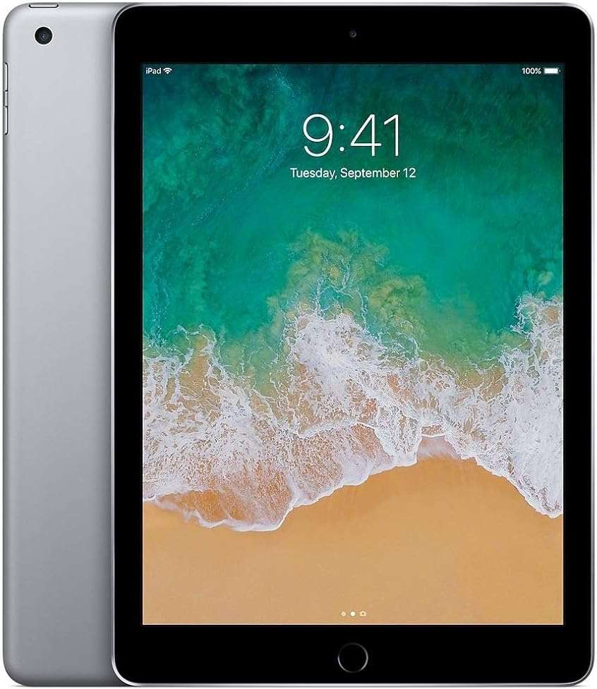 Apple iPad 9.7' with WiFi, 32GB, Space Gray - MP2F2LL/A (Renewed) - Image 2